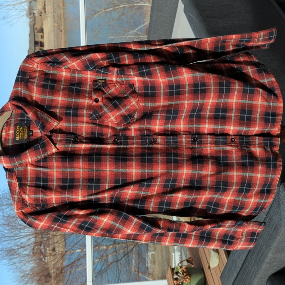 Burton Gracie flannel L